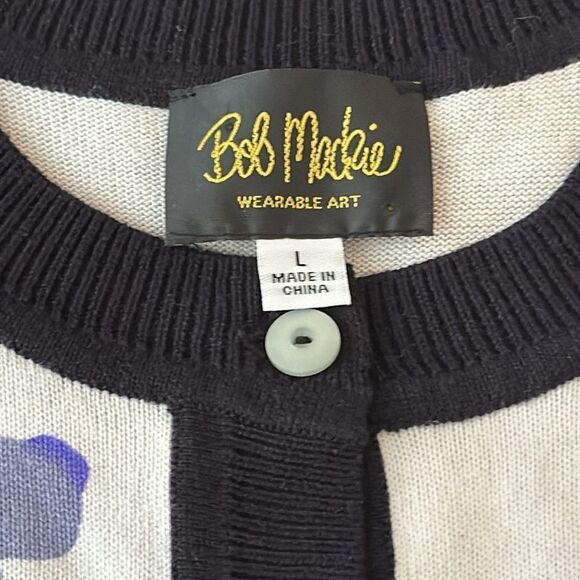 Bob Mackie wearable art carding - size large - Picture 5 of 9